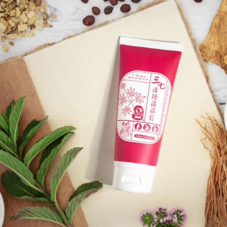 Lotion chauffante pour massage après le travail